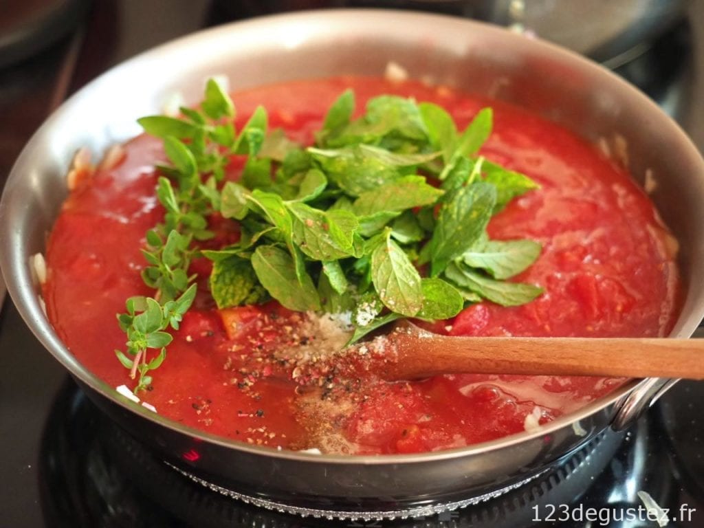 aubergine confite au four