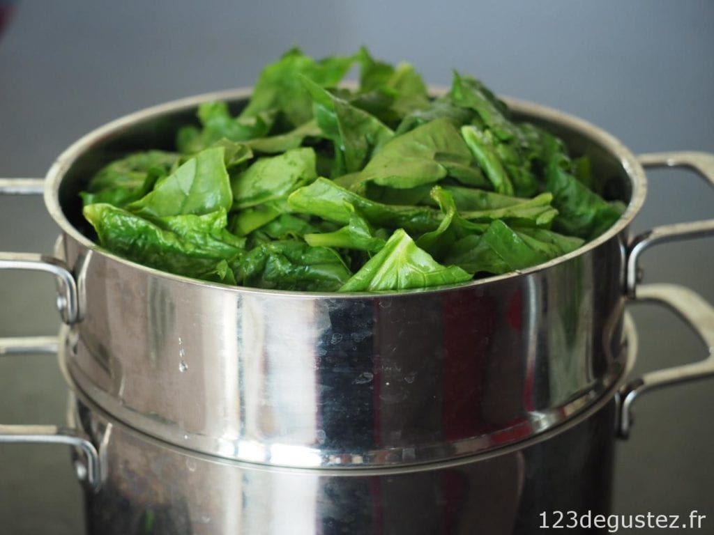 cabillaud aux épinards au vitaliseur