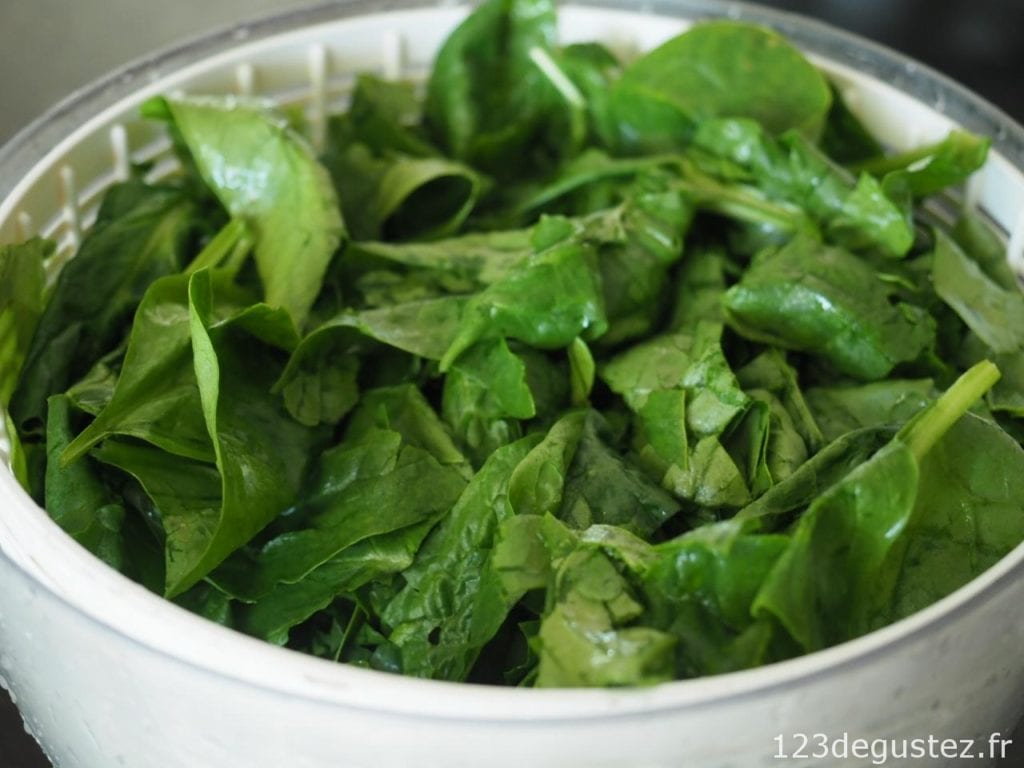 cabillaud aux épinards au vitaliseur