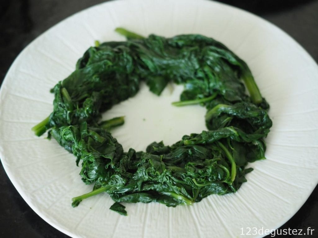 cabillaud aux épinards au vitaliseur