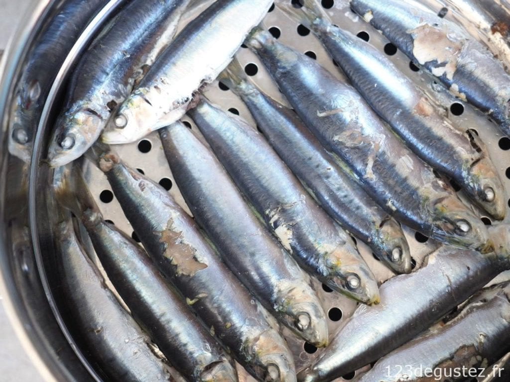 cuisson des sardines express