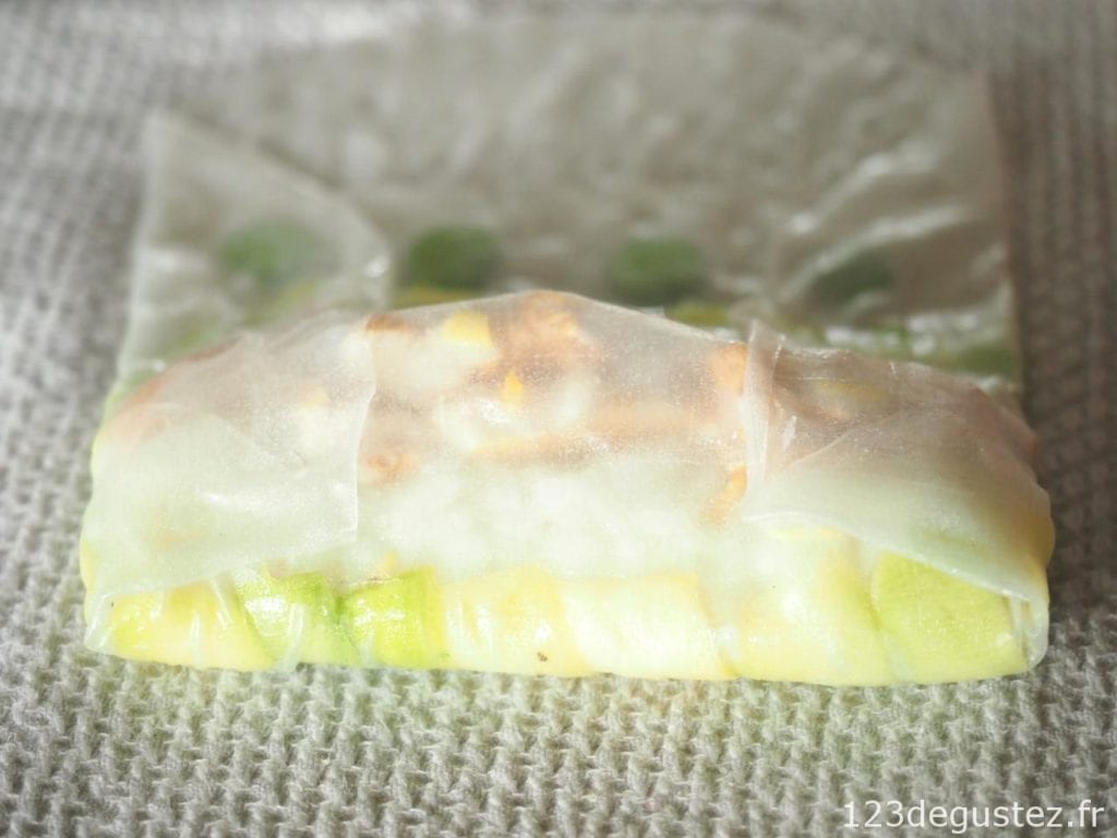 rouleau de printemps concours cuisine au thé