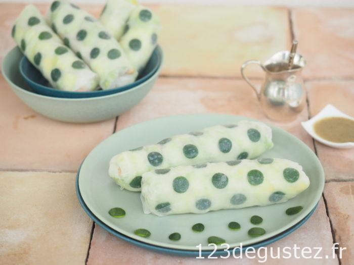 rouleau de printemps concours cuisine au thé