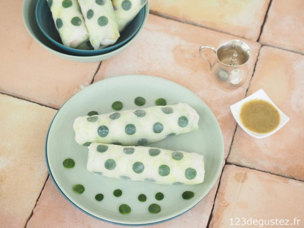 rouleau de printemps concours cuisine au thé