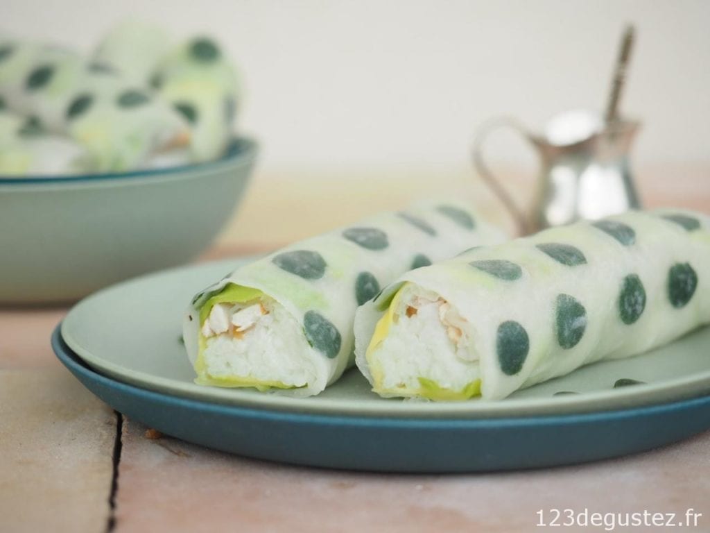 rouleau de printemps concours cuisine au thé