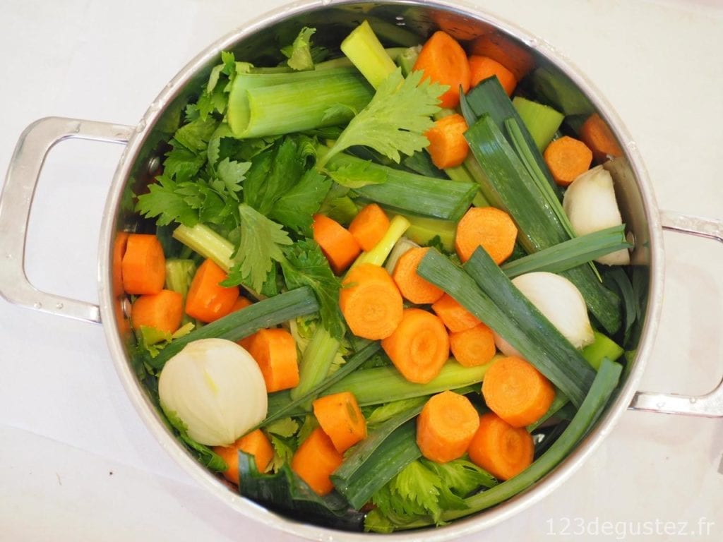 bouillon de poulet maison