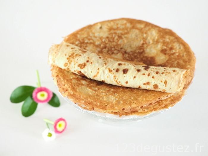 crêpes sans lait de vache