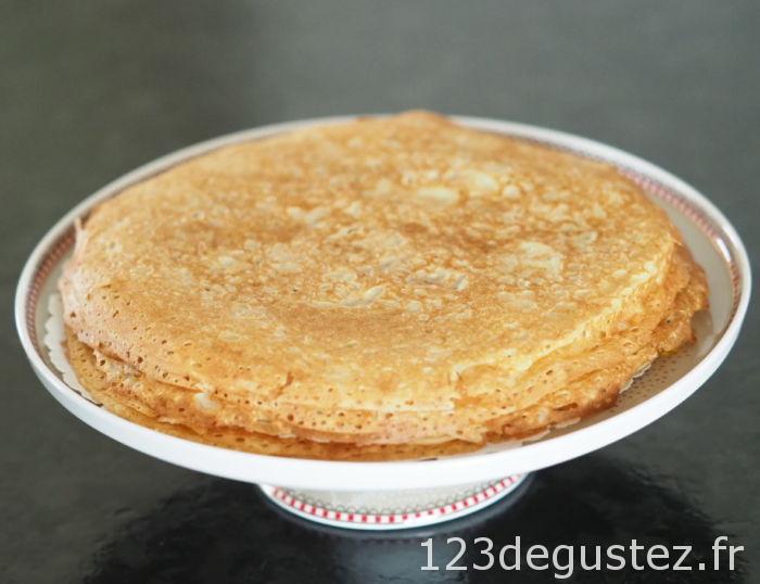 crêpes sans lait de vache