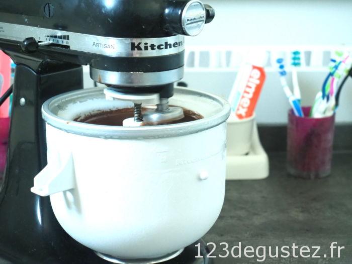 sorbet chocolat menthe