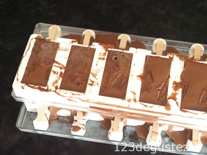 sorbet chocolat menthe