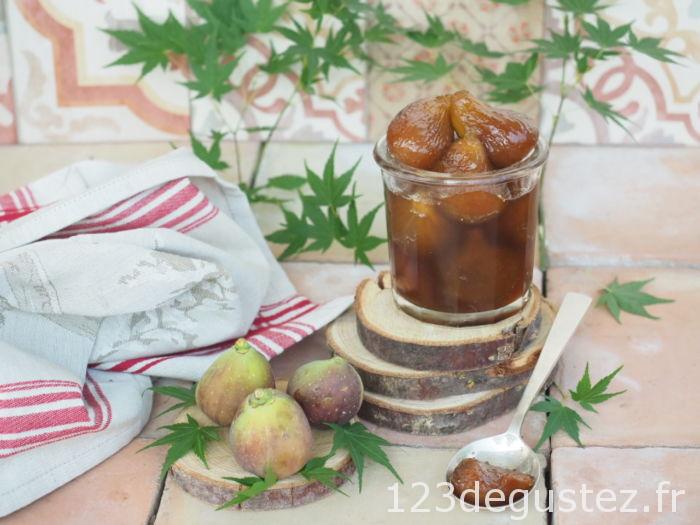 figue confite au sirop
