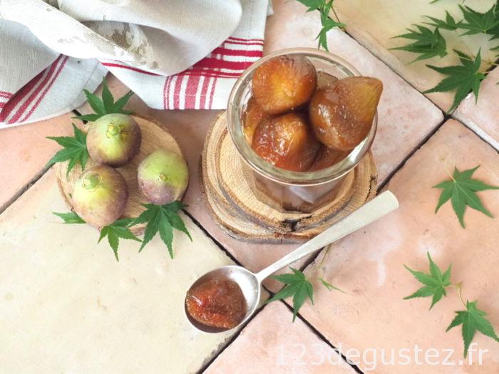 figue confite au sirop