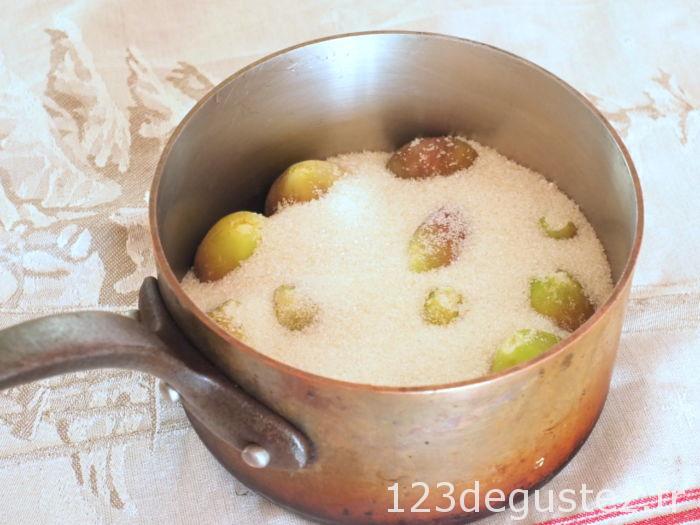 figue confite au sirop