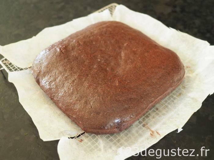 gâteau au chocolat à la courgette et huile d'olive