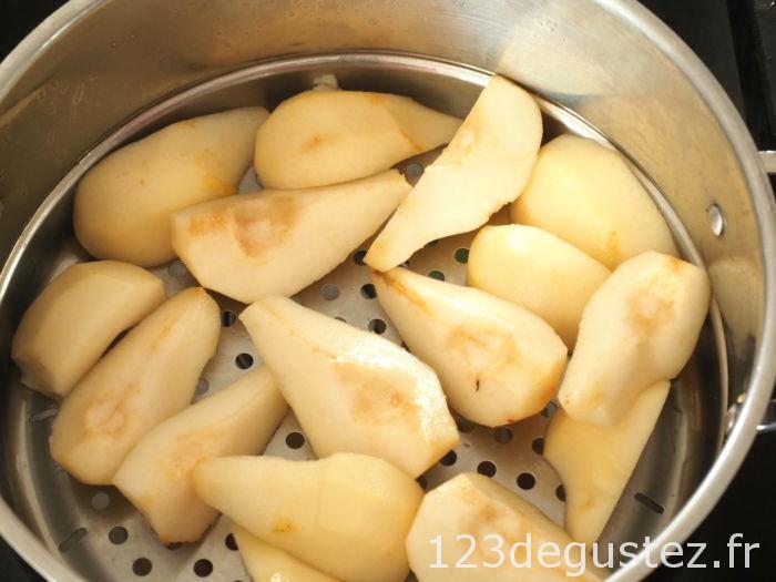 Sorbet poire Belle Hélène