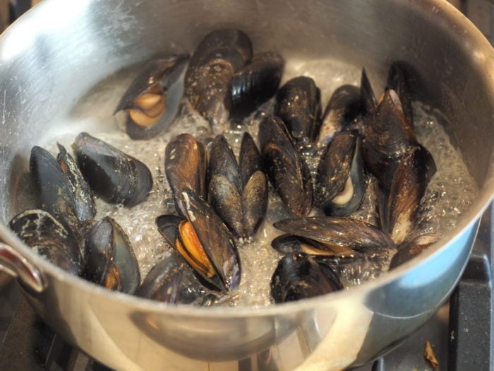 moule apéro au vinaigre de Banyuls