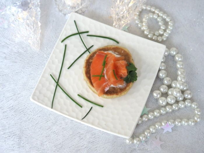 blinis facile au saumon