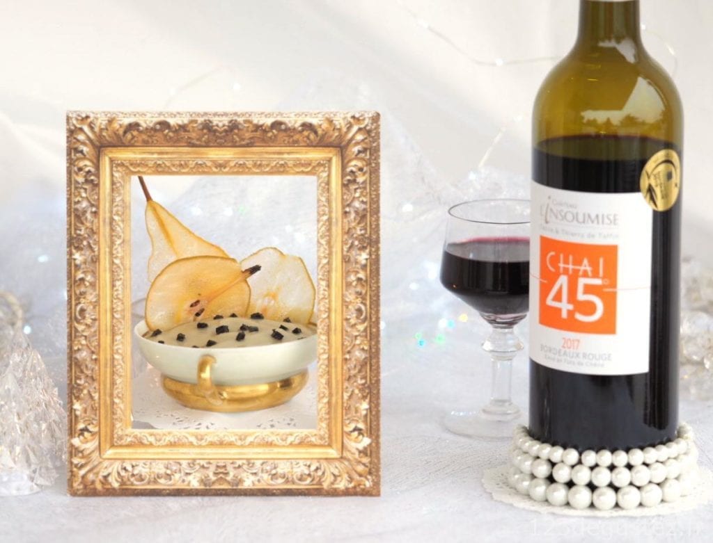 Velouté de topinambour à la truffe