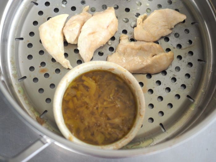 poulet au citron cuisson vapeur