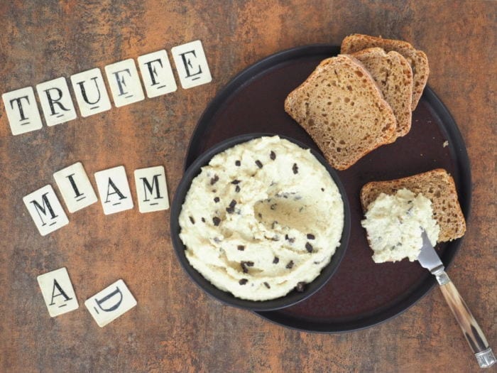 caviar d'artichaut à la truffe