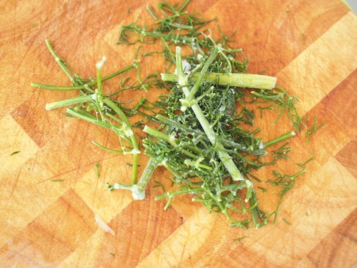 galette de courgette à l'aneth