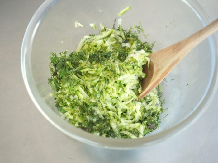 galette de courgette