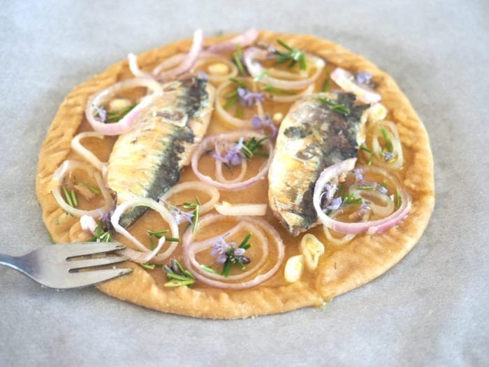 tarte aux sardines