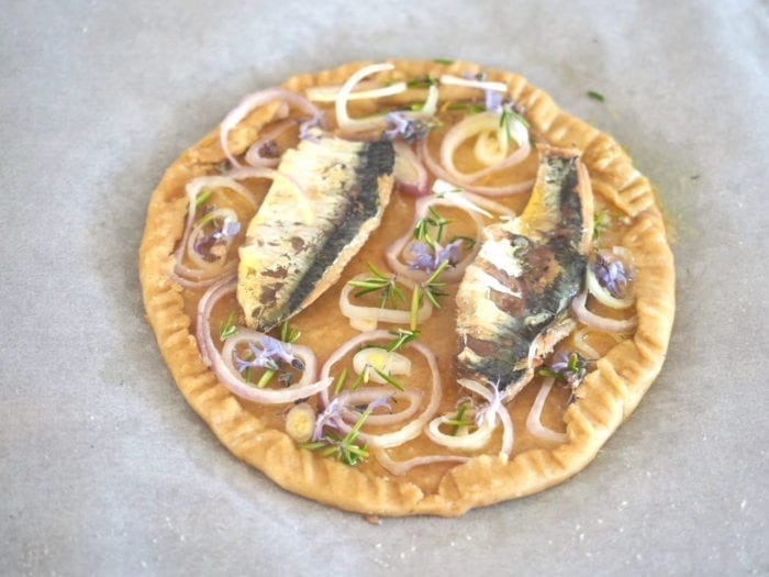 tarte aux sardines
