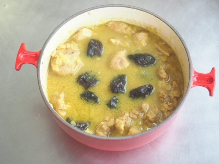 tagine agneau pruneaux et épices