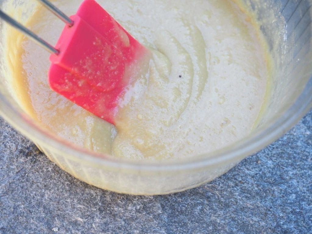 financier géant à l'huile d'olive