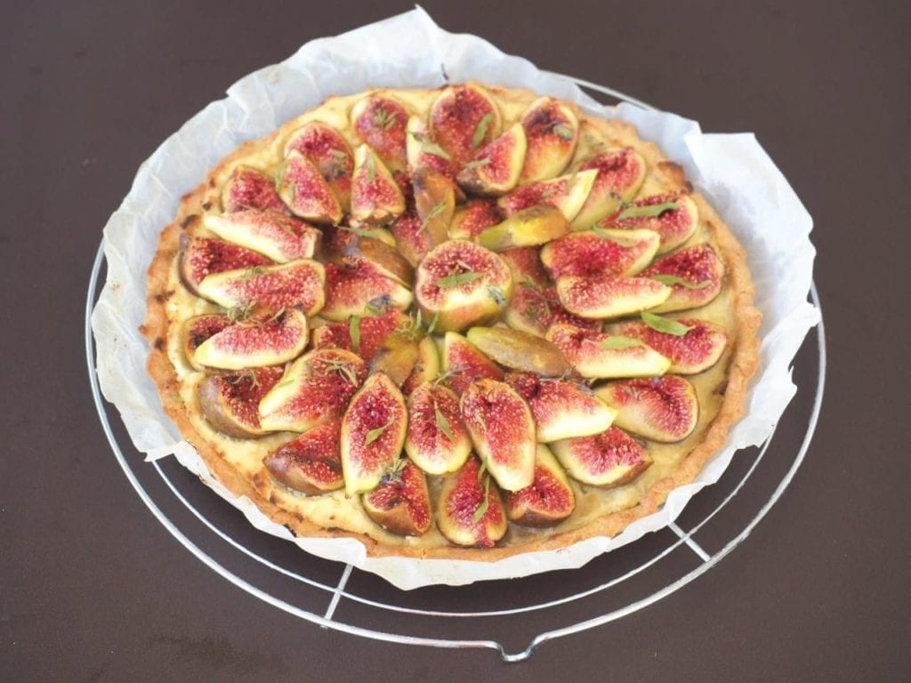 tarte aux figues et ricotta