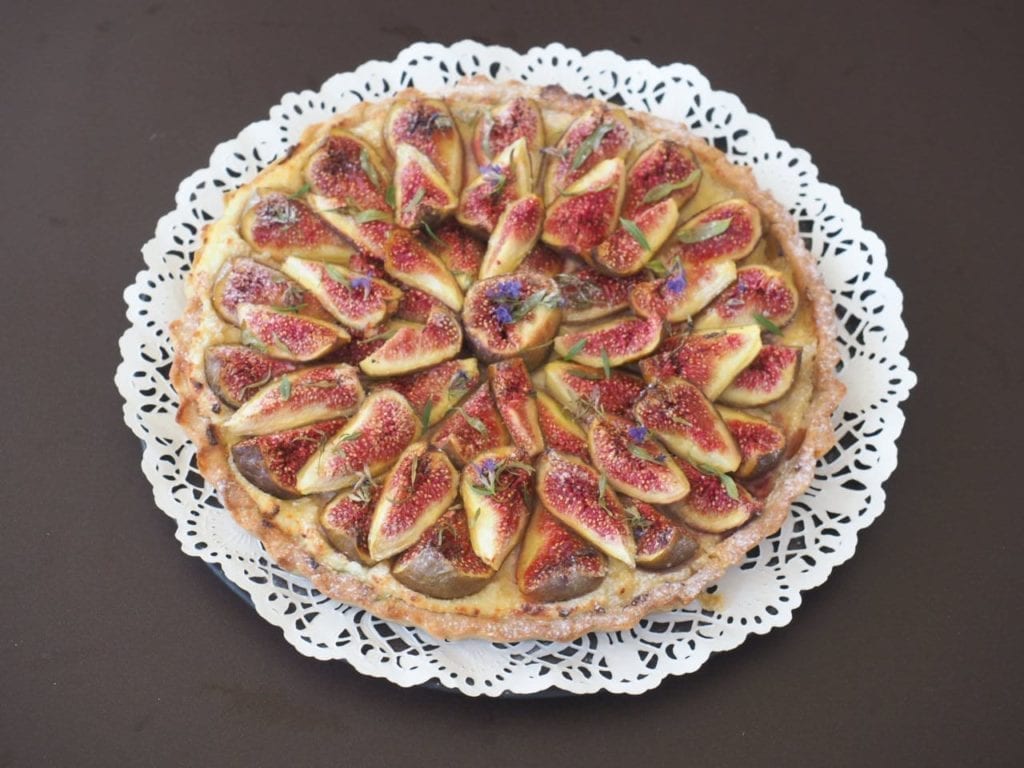 tarte aux figues et ricotta
