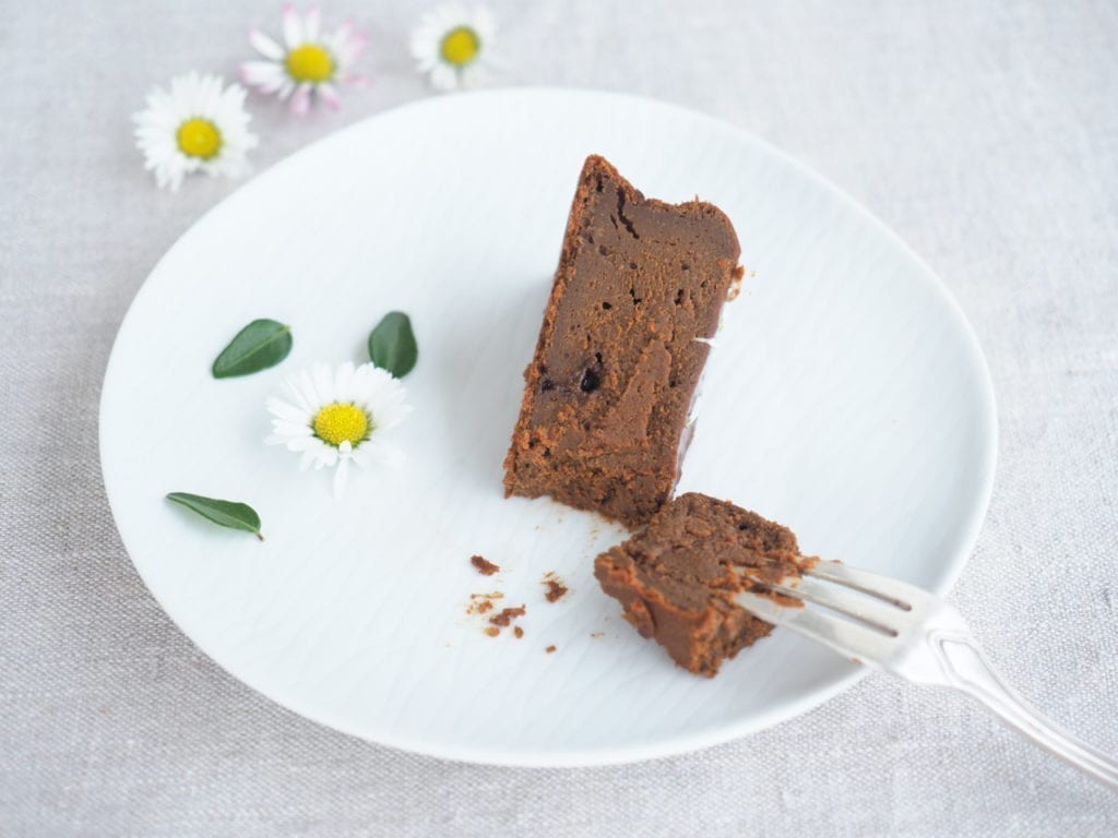gateau au chocolat sans beurre ni huile