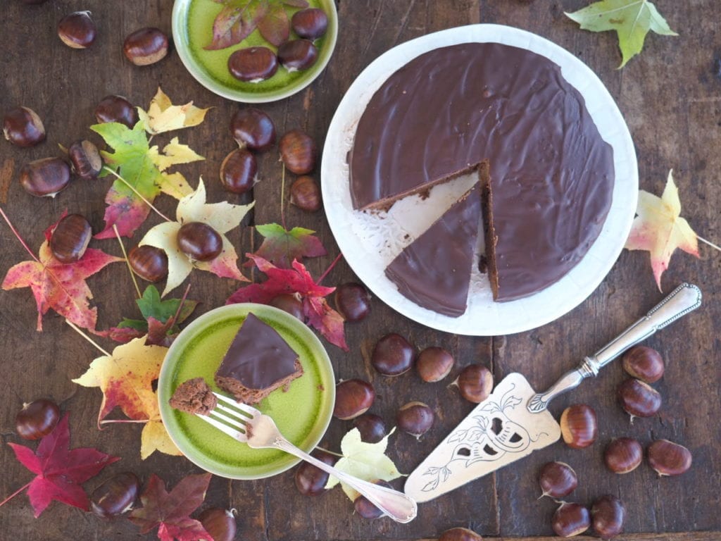 gateau chataigne chocolat