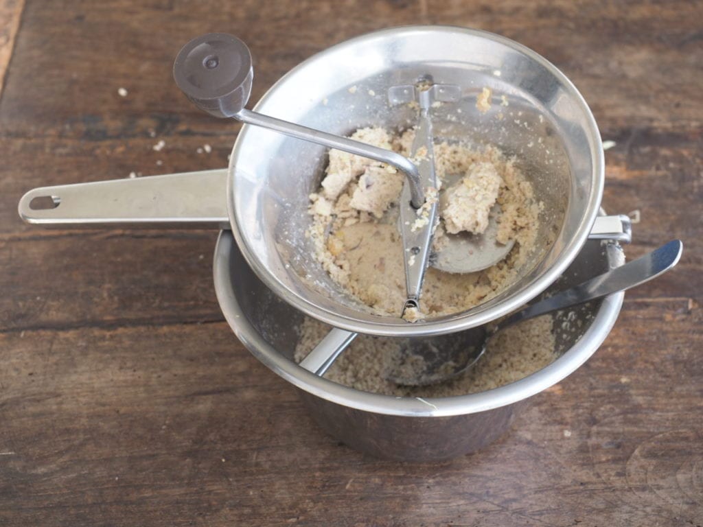 fondant chocolat chataigne à la vapeur