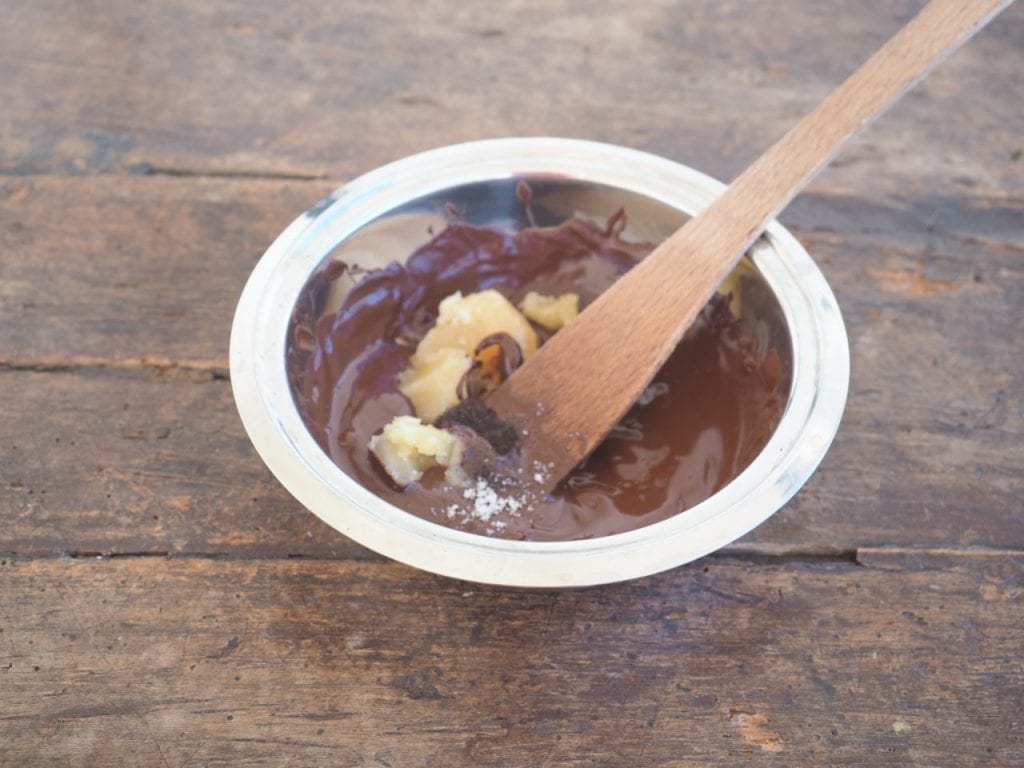 fondant chocolat chataigne à la vapeur