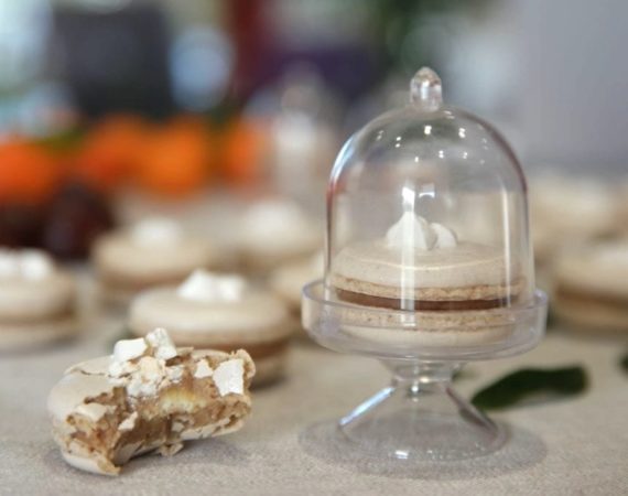 macaron Mont Blanc aux marrons