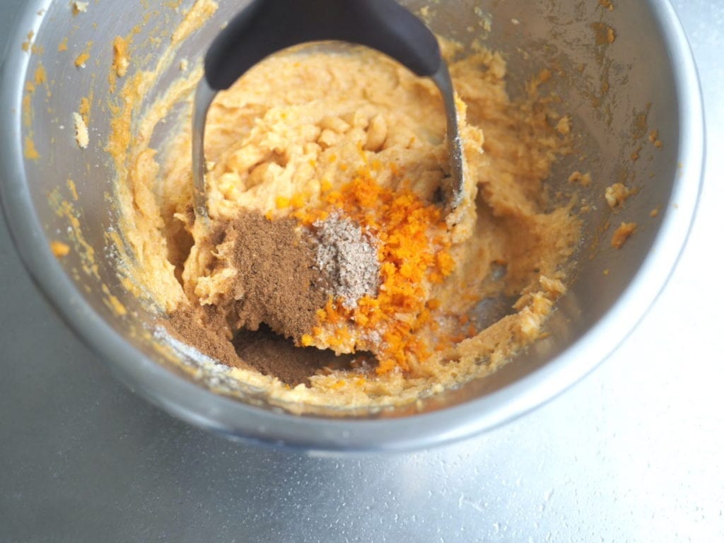 sablés aux épices de Noël à la patate douce