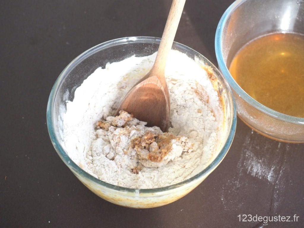 pâte à crêpe légère aux amandes