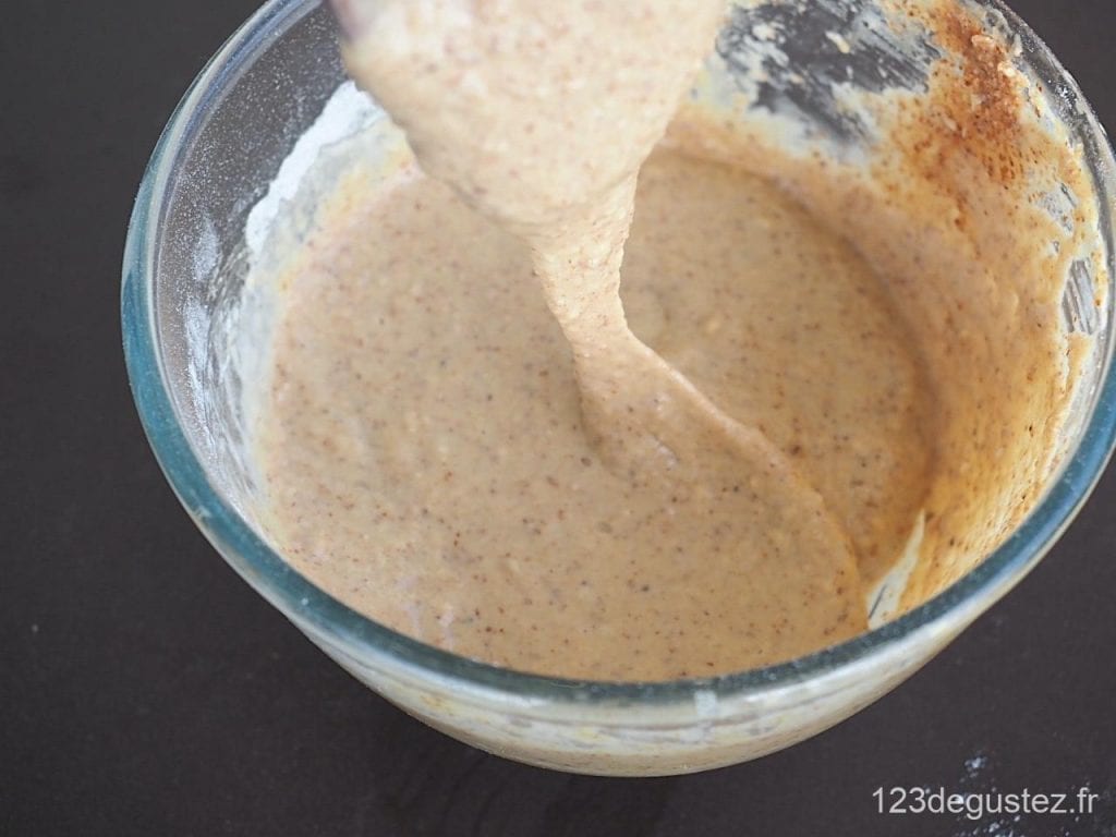 pâte à crêpe légère aux amandes