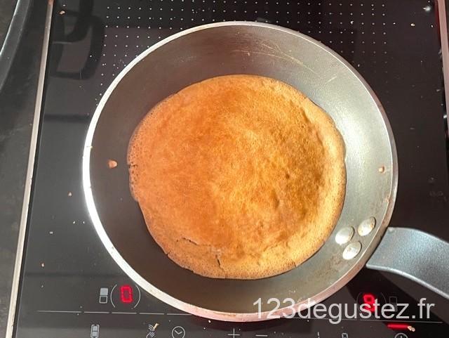 pâte à crêpe légère aux amandes