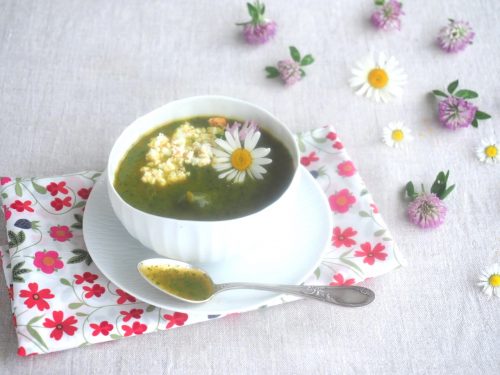 soupe de cresson et patate douce