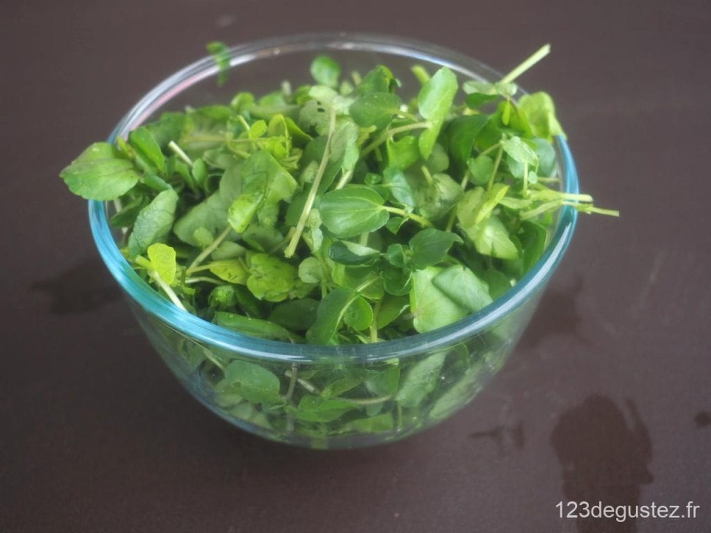 soupe de cresson et patate douce