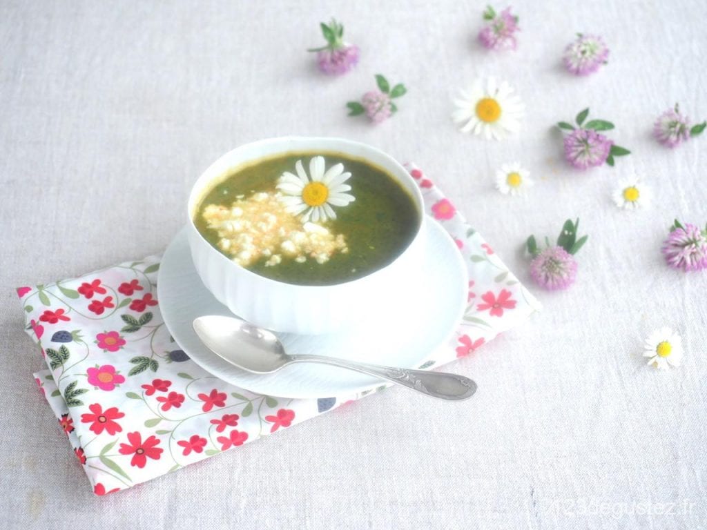 soupe de cresson et patate douce