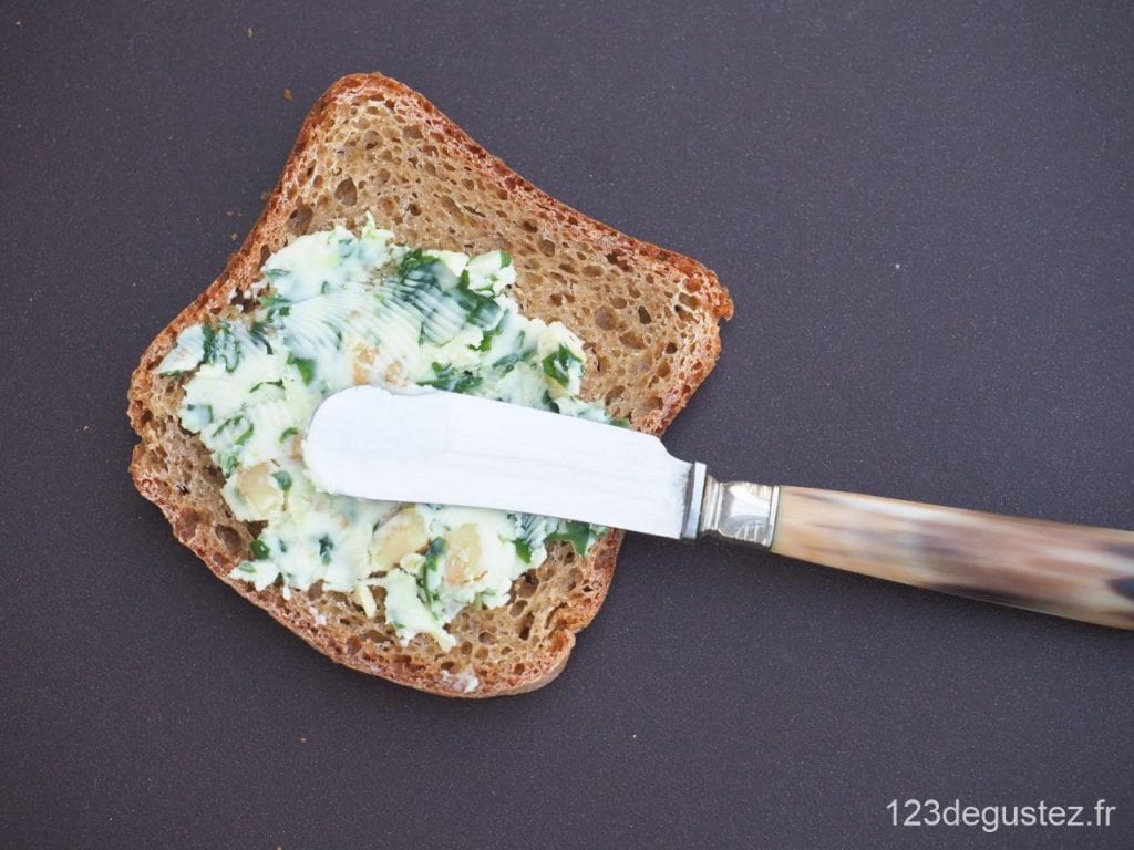 beurre à l'ail des ours