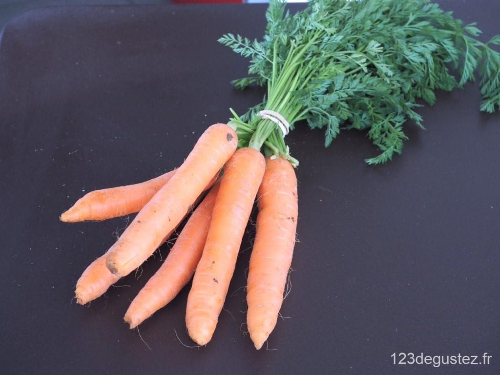 cake carottes et fanes