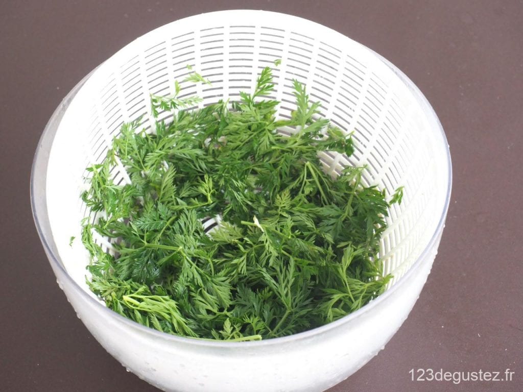 cake carottes et fanes