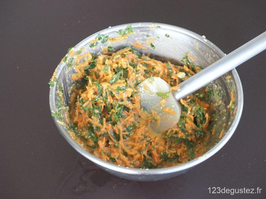 cake carottes et fanes