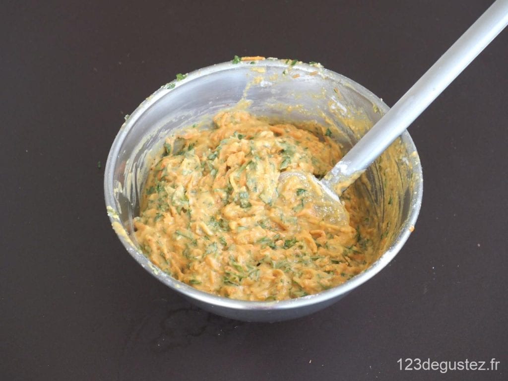 cake carottes et fanes