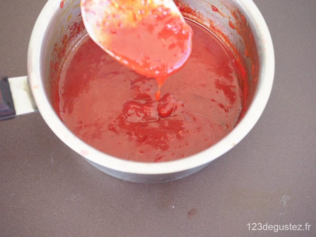 sauce orange sanguine et gingembre